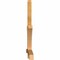 Ekena Millwork Davenport Rough Sawn Timber Gable Bracket, Western Red Cedar, 108"W x 58"H x 4"D x 4"F, 13/12 Pitch GBW108X58X0404DAV00RWR - alternate 3